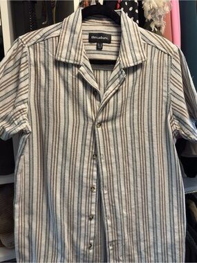 Men’s Threadbare Cotton Blend Cabana Shirt